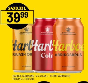 Priss Harboe sodavand tilbud