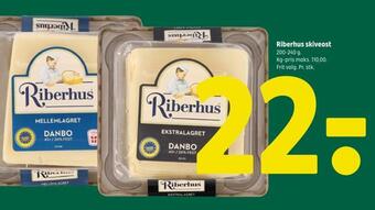 Coop 365 Riberhus skiveost tilbud