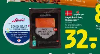 Coop 365 Røget dansk laks, skagen rejer tilbud