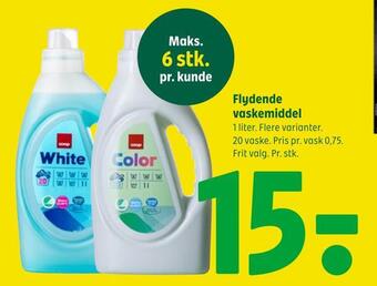 Coop 365 Flydende vaskemiddel tilbud