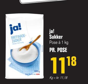 Otto Duborg Ja! sukker tilbud