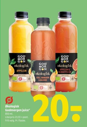 Coop 365 Økologisk godmorgen juice tilbud