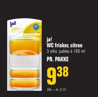 Otto Duborg Ja! wc frisker, citron tilbud