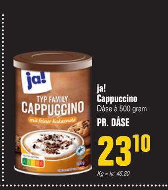 Otto Duborg Ja! cappuccino tilbud