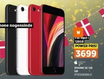 Power iPhone SE 128 gb IPSE128GBBLK tilbud