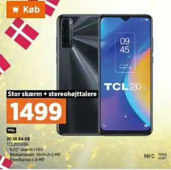 TCL 20 SE 64 GB TCL20SEBK