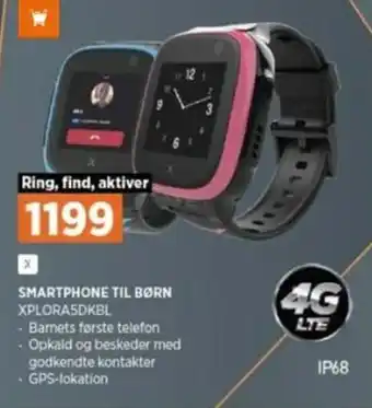 Power Smartphone Til Børn XPLORAS5DKBL tilbud