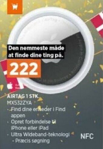 Power Airtag 1 Stk. MX532ZYA tilbud