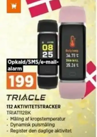 Power Triacle 112 Aktivitetstracker TRIAT1128K tilbud