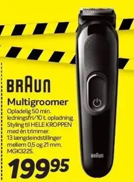 Din Isenkræmmer Multigroomer tilbud