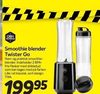Smoothie blender twister go