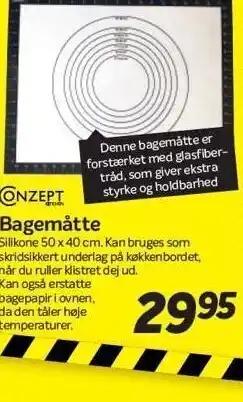 Bagemåtte