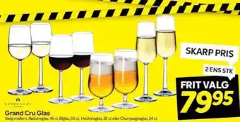 Din Isenkræmmer Grand cru glas - 2 stk. tilbud