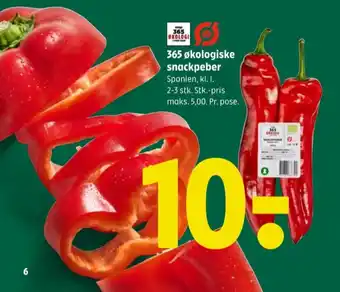 Coop 365 Coop 365 peberfrugt tilbud