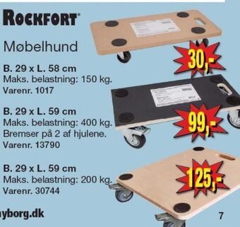 Harald Nyborg Rockfort møbelhund tilbud