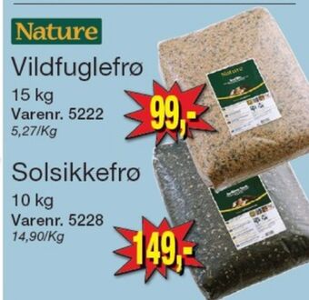 Harald Nyborg Nature solsikkefrø tilbud