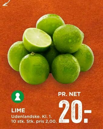 MENY Lime tilbud