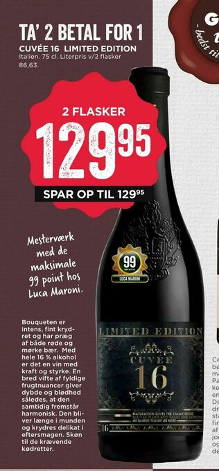 MENY Cuvée 16 limited edition tilbud