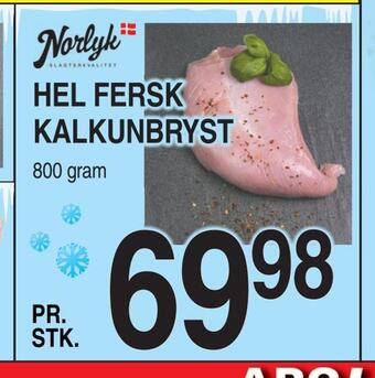 ABC Lavpris Hel fersk kalkunbryst tilbud