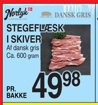 ABC Lavpris Stegeflæsk i skiver tilbud