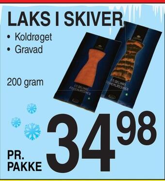 ABC Lavpris Laks i skiver tilbud