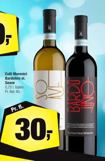 Colli morenici bardolino el. soave