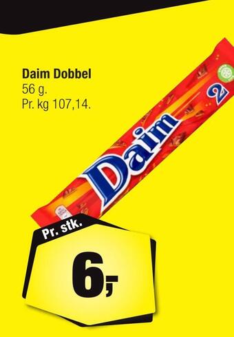 Calle Daim dobbel tilbud