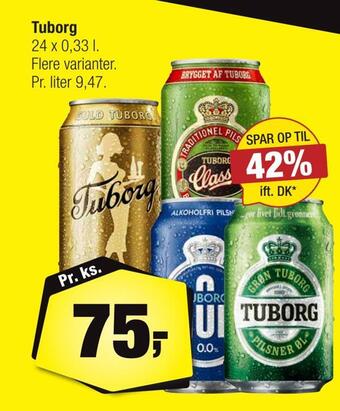 Calle Tuborg tilbud