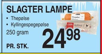 ABC Lavpris Slagter lampe tilbud