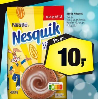 Calle Nestlé nesquik tilbud