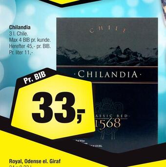 Calle Chilandia tilbud