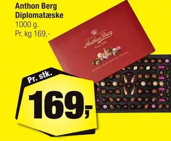 Calle Anthon berg diplomatæske tilbud