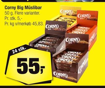 Calle Corny big müslibar tilbud