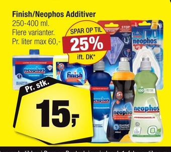 Calle Finish/neophos additiver tilbud