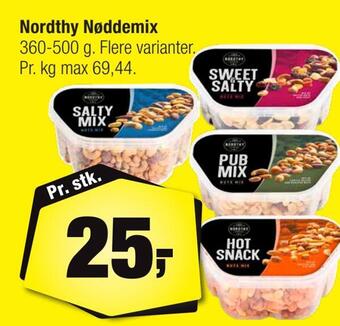 Calle Nordthy nøddemix tilbud