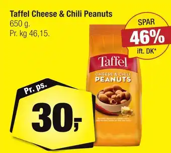 Calle Taffel cheese & chili peanuts tilbud