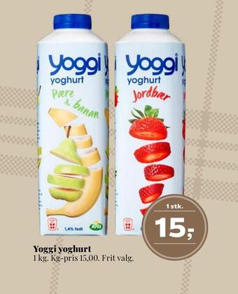 Dagli'Brugsen Yoggi yoghurt tilbud