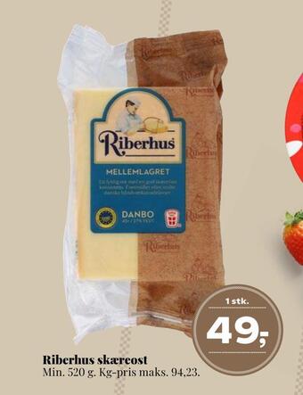 Dagli'Brugsen Riberhus skæreost tilbud