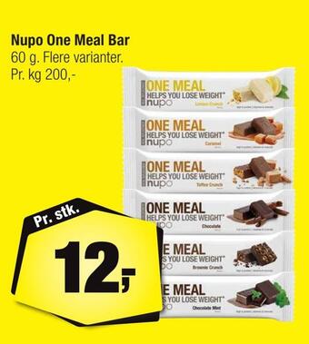 Calle Nupo one meal bar tilbud