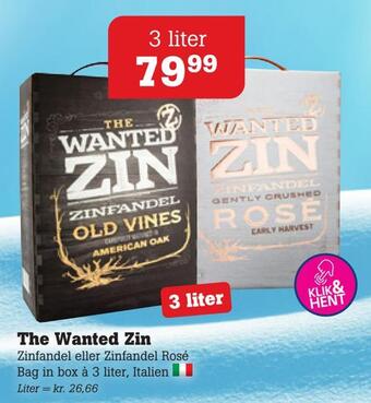 The wanted zin