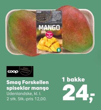 Kvickly Smag forskellen spiseklar mango tilbud