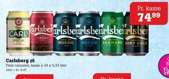 Poetzsch Padborg Carlsberg øl tilbud
