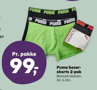 Kvickly Puma boxershorts 2-pak tilbud