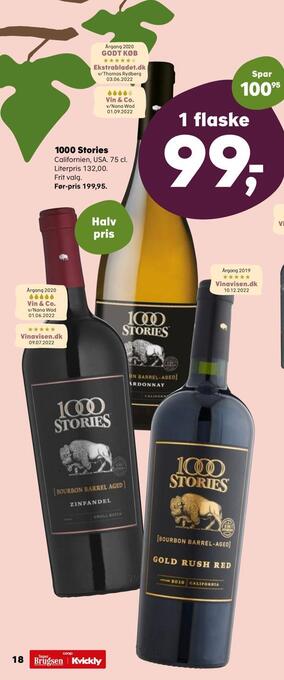 Kvickly 1000 stories tilbud
