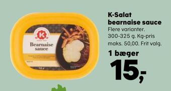 Kvickly K-salat bearnaise sauce tilbud