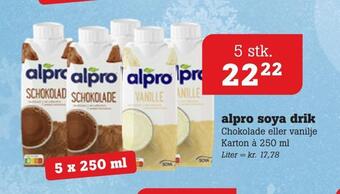 Poetzsch Padborg Alpro soya drik tilbud