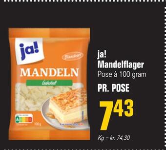 Poetzsch Padborg Ja! mandelflager tilbud