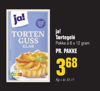 Poetzsch Padborg Ja! tærtegelé tilbud