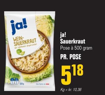 Poetzsch Padborg Ja! sauerkraut tilbud