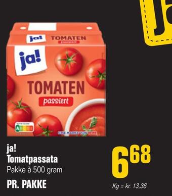 Poetzsch Padborg Ja! tomatpassata tilbud